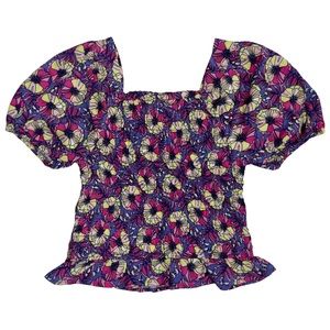 Vince Camuto Puff Sleeve Top